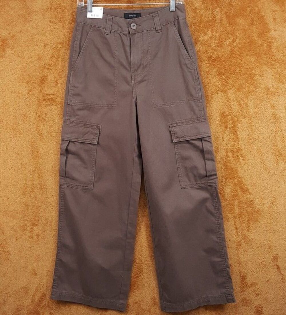 COTTON ON Pants Mens Size 26 Brown AXEL Super Baggy Cargo Pant
